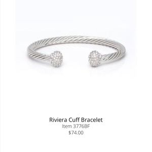 Touchstone Crystal Cuff by Swarovski - new